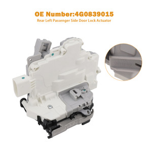 2010-2020 AUDI A3 A6 A7 Q3 Q7 Rear Left Passenger Side Door Lock Actuator Mechanism 4G0839015 Generic