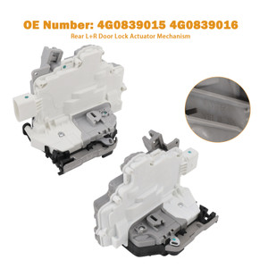 2010-2020 AUDI A3 A6 A7 Q3 Q7 Rear Left+Right Passenger Side Door Lock Actuator Mechanism 4G0839015 Generic