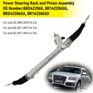 2009-2012 Audi Q5 V6 Power Steering Rack and Pinion Assembly 8RD422065 Generic