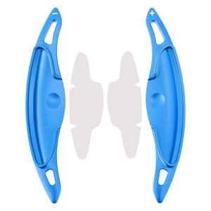 2019-2024 Hyundai I30 Steering Wheel Paddle Shifter Extension Aluminium Blue Generic