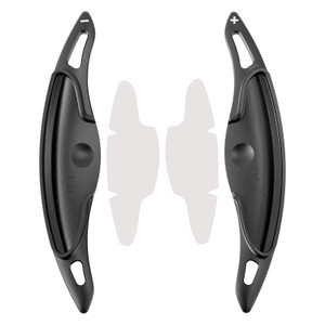 2019-2024 Hyundai I20 Steering Wheel Paddle Shifter Extension Aluminium Black Generic