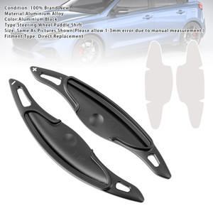 2021-2022 Hyundai Veloster N Steering Wheel Paddle Shifter Extension Aluminium Black Generic
