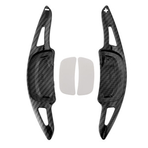 2019-2024 Mazda CX-30 Carbon Look Steering Wheel Paddle Shifter Extension Carbon Fiber Black Look Generic