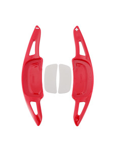 2019-2024 Mazda 3 Carbon Look Steering Wheel Paddle Shifter Extension Red Generic