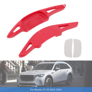 2019-2024 Mazda Axela Carbon Look Steering Wheel Paddle Shifter Extension Red Generic