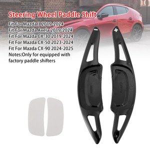 2023-2024 Mazda CX-50 Carbon Look Steering Wheel Paddle Shifter Extension Black Generic