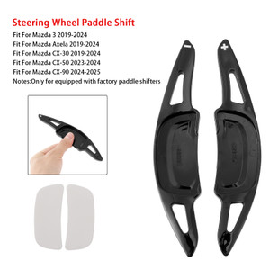 2023-2024 Mazda CX-50 Carbon Look Steering Wheel Paddle Shifter Extension Black Generic