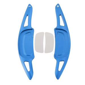 2019-2024 Mazda Axela Carbon Look Steering Wheel Paddle Shifter Extension Aluminium Blue Generic