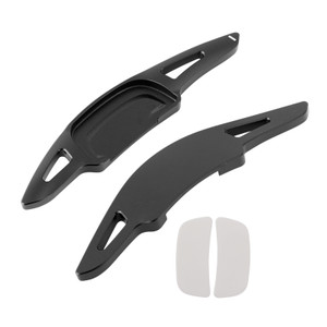2019-2024 Mazda 3 Carbon Look Steering Wheel Paddle Shifter Extension Aluminium Black Generic