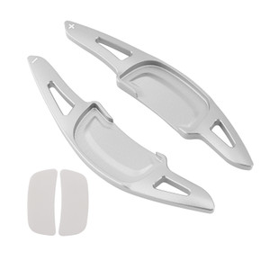 2023-2024 Mazda CX-50 Carbon Look Steering Wheel Paddle Shifter Extension Aluminium Silver Generic
