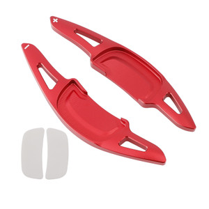 2019-2024 Mazda Axela Carbon Look Steering Wheel Paddle Shifter Extension Aluminium Red Generic