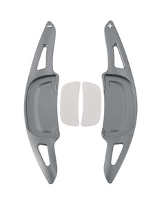 2019-2024 Mazda CX-30 Carbon Look Steering Wheel Paddle Shifter Extension Aluminium Grey Generic