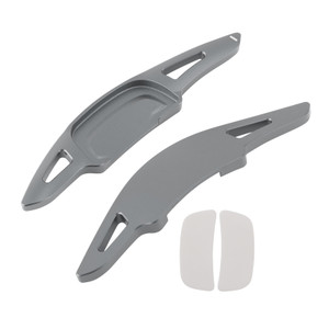 2024-2025 Mazda CX-90 Carbon Look Steering Wheel Paddle Shifter Extension Aluminium Grey Generic
