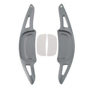 2024-2025 Mazda CX-90 Carbon Look Steering Wheel Paddle Shifter Extension Aluminium Grey Generic