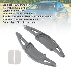 2024-2025 Mazda CX-90 Carbon Look Steering Wheel Paddle Shifter Extension Aluminium Grey Generic
