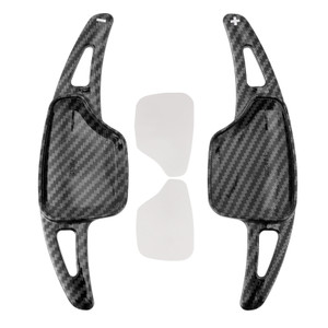 2020-2024 Cadillac CT4 Steering Wheel Paddle Shifter Extension Carbon Fiber Black Look Generic