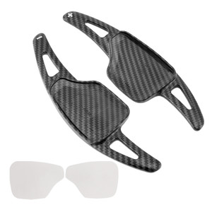 2020-2024 Cadillac CT4 Steering Wheel Paddle Shifter Extension Carbon Fiber Black Look Generic