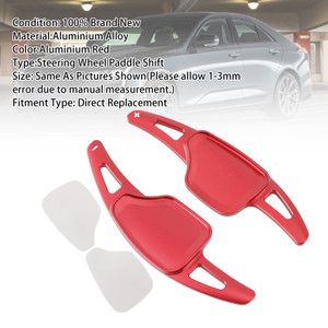 2020-2025 Cadillac XT6 Steering Wheel Paddle Shifter Extension Aluminium Red Generic