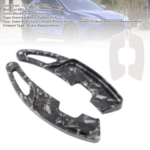 2019-2022 Lexus UX Steering Wheel Paddle Shifter Extension Black Forged Pattern Generic