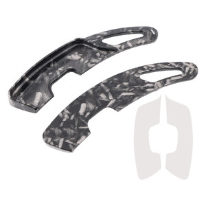 2019-2022 Lexus UX Steering Wheel Paddle Shifter Extension Black Forged Pattern Generic
