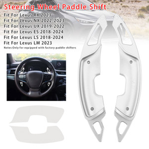 2019-2022 Lexus UX Steering Wheel Paddle Shifter Extension Aluminium Silver Generic
