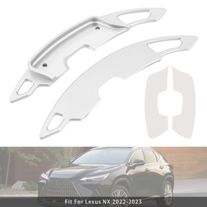 2019-2022 Lexus UX Steering Wheel Paddle Shifter Extension Aluminium Silver Generic