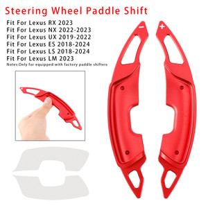 2019-2022 Lexus UX Steering Wheel Paddle Shifter Extension Aluminium Red Generic