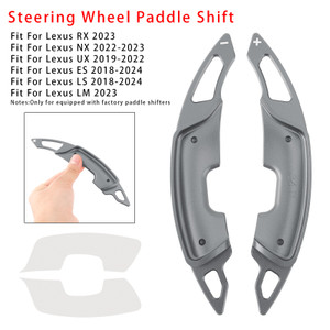 2019-2022 Lexus UX Steering Wheel Paddle Shifter Extension Aluminium Grey Generic