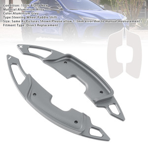 2018-2024 Lexus ES LS Steering Wheel Paddle Shifter Extension Aluminium Grey Generic