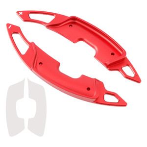 2018-2024 Lexus RX NX UX ES LS LM Steering Wheel Paddle Shifter Extension Aluminium Red Generic