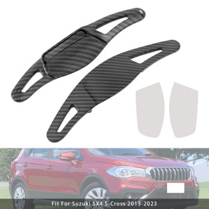 2012-2023 Suzuki Swift Sport Steering Wheel Paddle Shifter Extension Carbon Fiber Black Look Generic