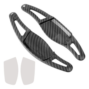 2015-2019 Suzuki Alivio Steering Wheel Paddle Shifter Extension Carbon Fiber Black Look Generic