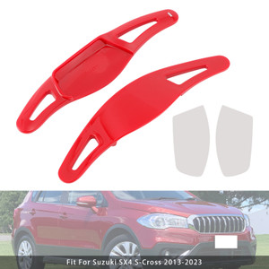 2011-2023 Suzuki Swift Steering Wheel Paddle Shifter Extension Red Generic