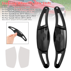 2015-2019 Suzuki Alivio Steering Wheel Paddle Shifter Extension Black Generic