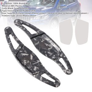 2011-2023 Suzuki Swift Steering Wheel Paddle Shifter Extension Black Forged Pattern Generic