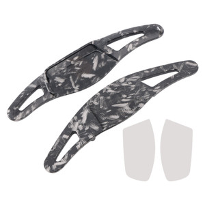 2015-2019 Suzuki Alivio Steering Wheel Paddle Shifter Extension Black Forged Pattern Generic