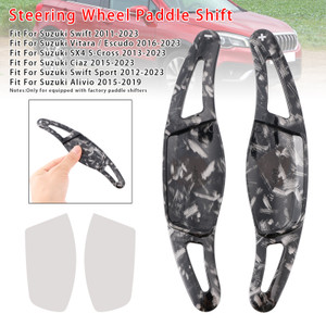 2015-2019 Suzuki Alivio Steering Wheel Paddle Shifter Extension Black Forged Pattern Generic