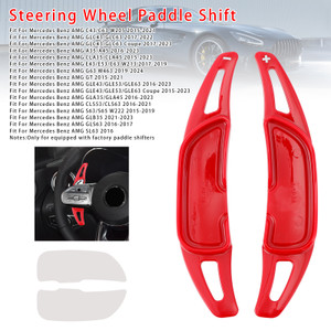 2015-2023 Mercedes Benz AMG Steering Wheel Paddle Shifter Extension Red Generic