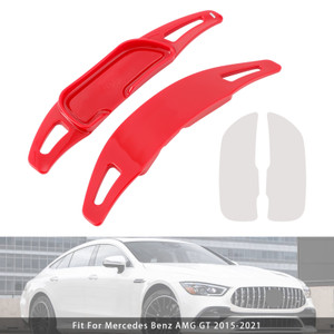 2015-2023 Mercedes Benz AMG Steering Wheel Paddle Shifter Extension Red Generic
