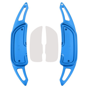2015-2023 Mercedes Benz AMG Steering Wheel Paddle Shifter Extension Aluminium Blue Generic