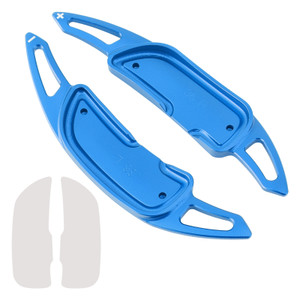 2015-2023 Mercedes Benz AMG Steering Wheel Paddle Shifter Extension Aluminium Blue Generic