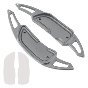 2015-2023 Mercedes Benz AMG Steering Wheel Paddle Shifter Extension Aluminium Grey Generic