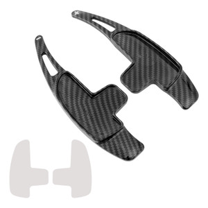 2007-2018 Mercedes Benz AMG Steering Wheel Paddle Shifter Extension Carbon Fiber Black Look Generic