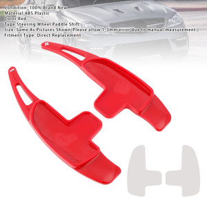 2007-2018 Mercedes Benz AMG Steering Wheel Paddle Shifter Extension Red Generic