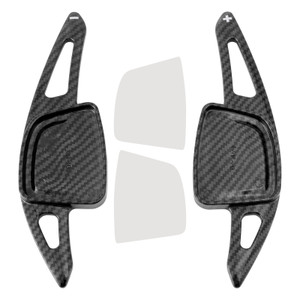 2020-2024 Audi S4 S6 S7 S8 Steering Wheel Paddle Shifter Extension Carbon Fiber Black Look Generic
