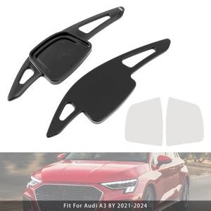 2019-2024 Audi A3 A4 A5 A6 A7 A8 Steering Wheel Paddle Shifter Extension Black Generic