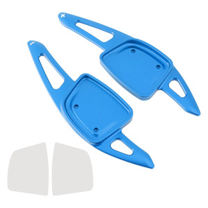 2019-2024 Audi A3 A4 A5 A6 A7 A8 Steering Wheel Paddle Shifter Extension Aluminium Blue Generic