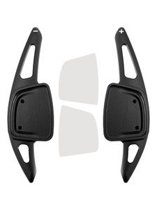 2023-2024 Audi Q6 Steering Wheel Paddle Shifter Extension Aluminium Black Generic