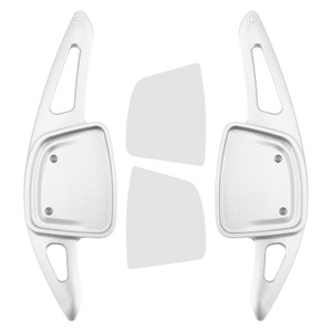2019-2024 Audi A3 A4 A5 A6 A7 A8 Steering Wheel Paddle Shifter Extension Aluminium Silver Generic