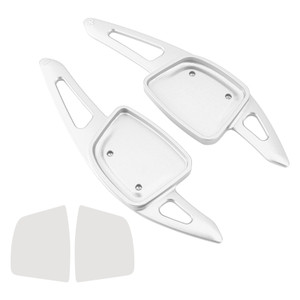 2019-2024 Audi A3 A4 A5 A6 A7 A8 Steering Wheel Paddle Shifter Extension Aluminium Silver Generic